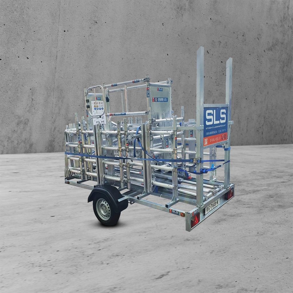 Mobile scaffold lift trailer type L/XL