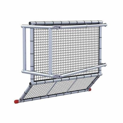 Mobile scaffold lift roof edge protection