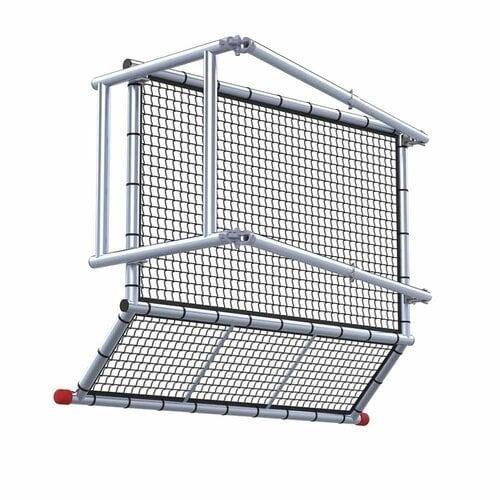 Mobile scaffold lift roof edge protection